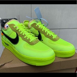 Off-White Air Force 1, Volt size 11
